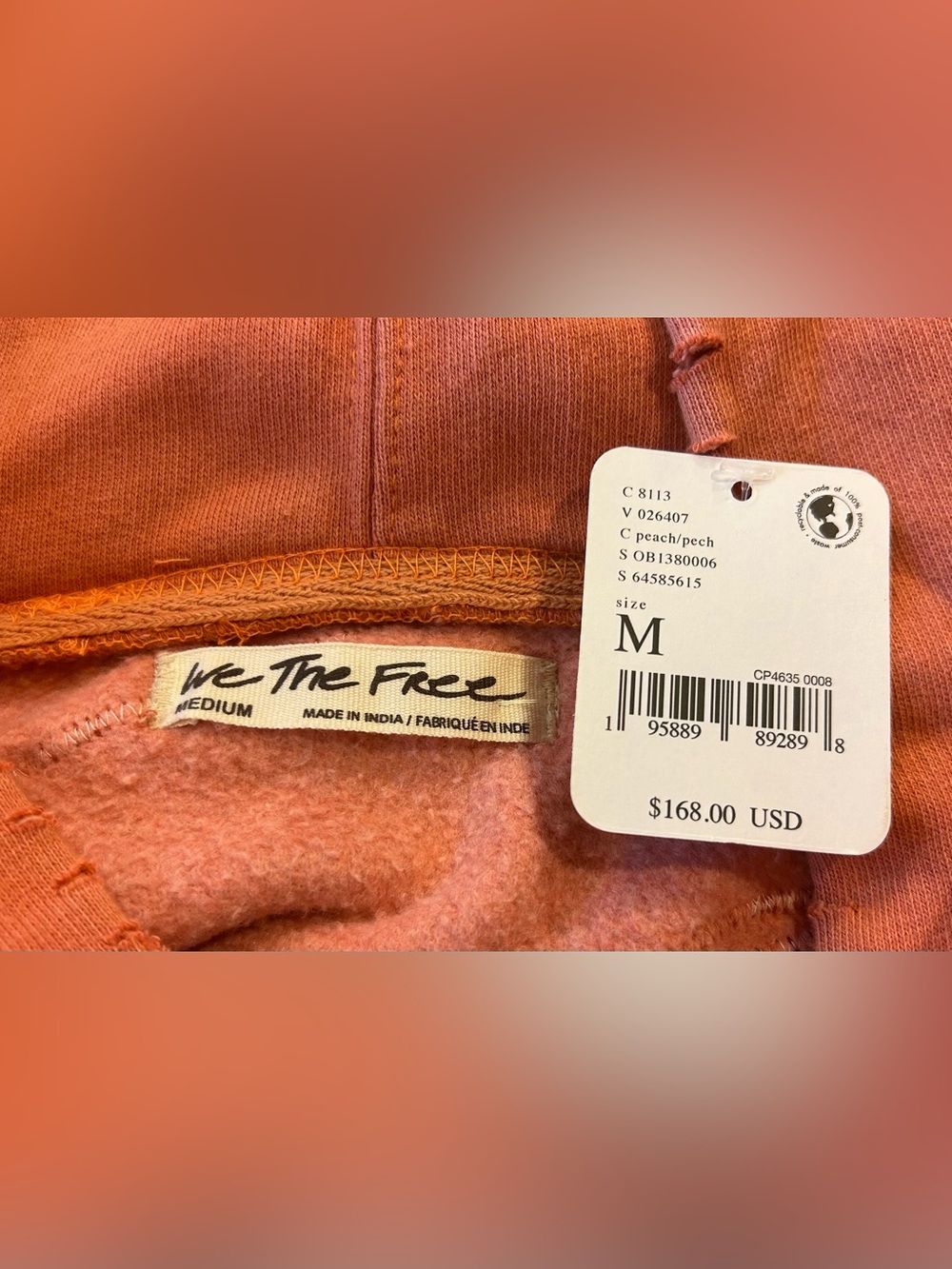 NWT Free People Its A Vibe Hoodie - Picture 3 of 7